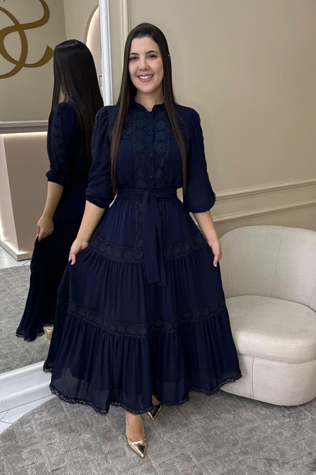 1269 | Vestido Fabiana Azul