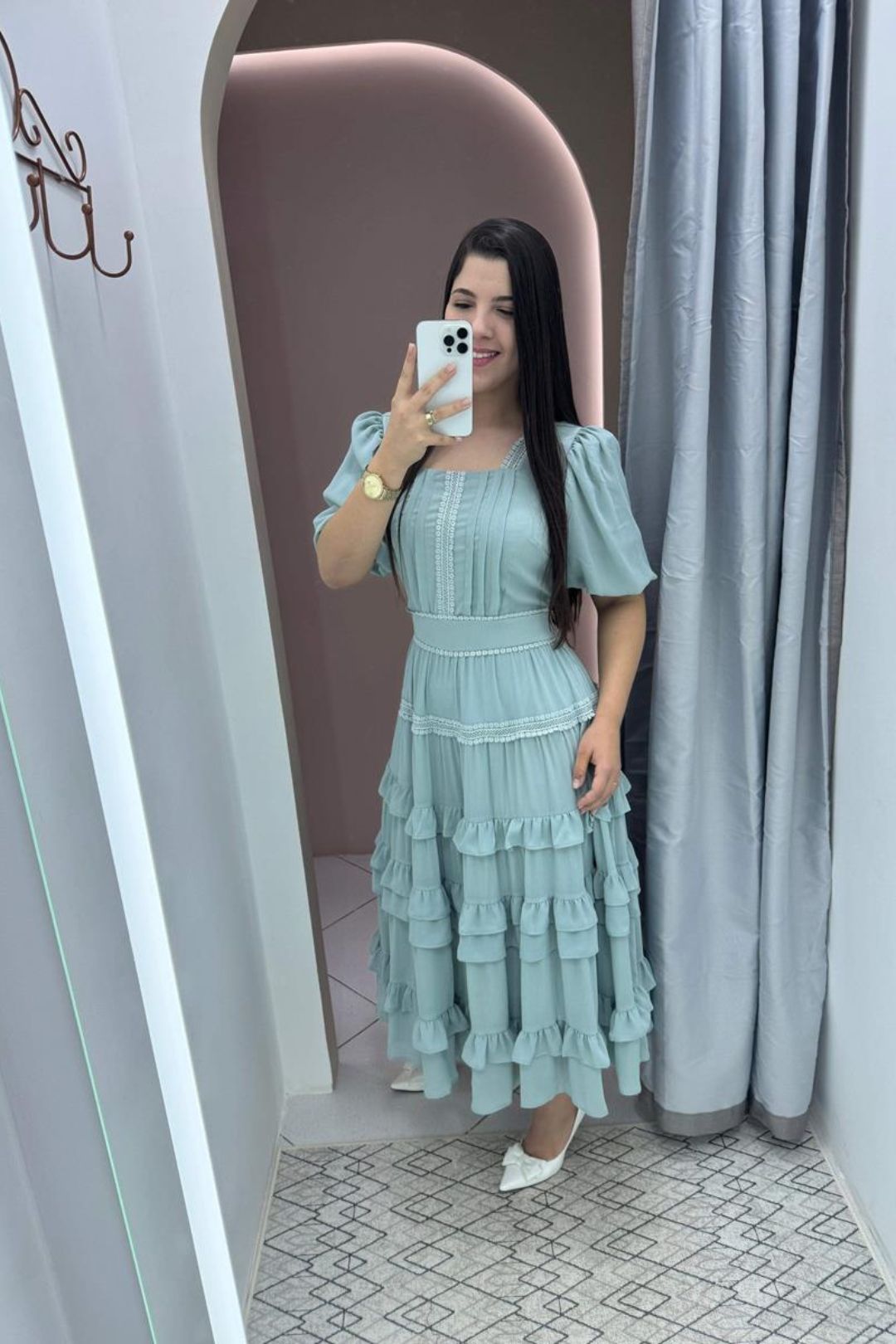 3254 | Vestido Haga - Azul