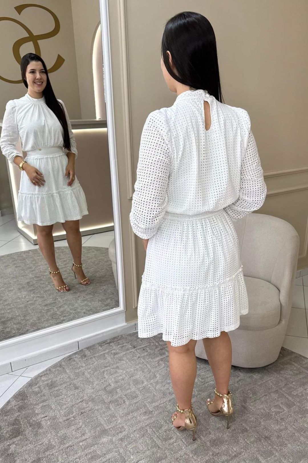 1189 | Vestido Lucimara - Branco