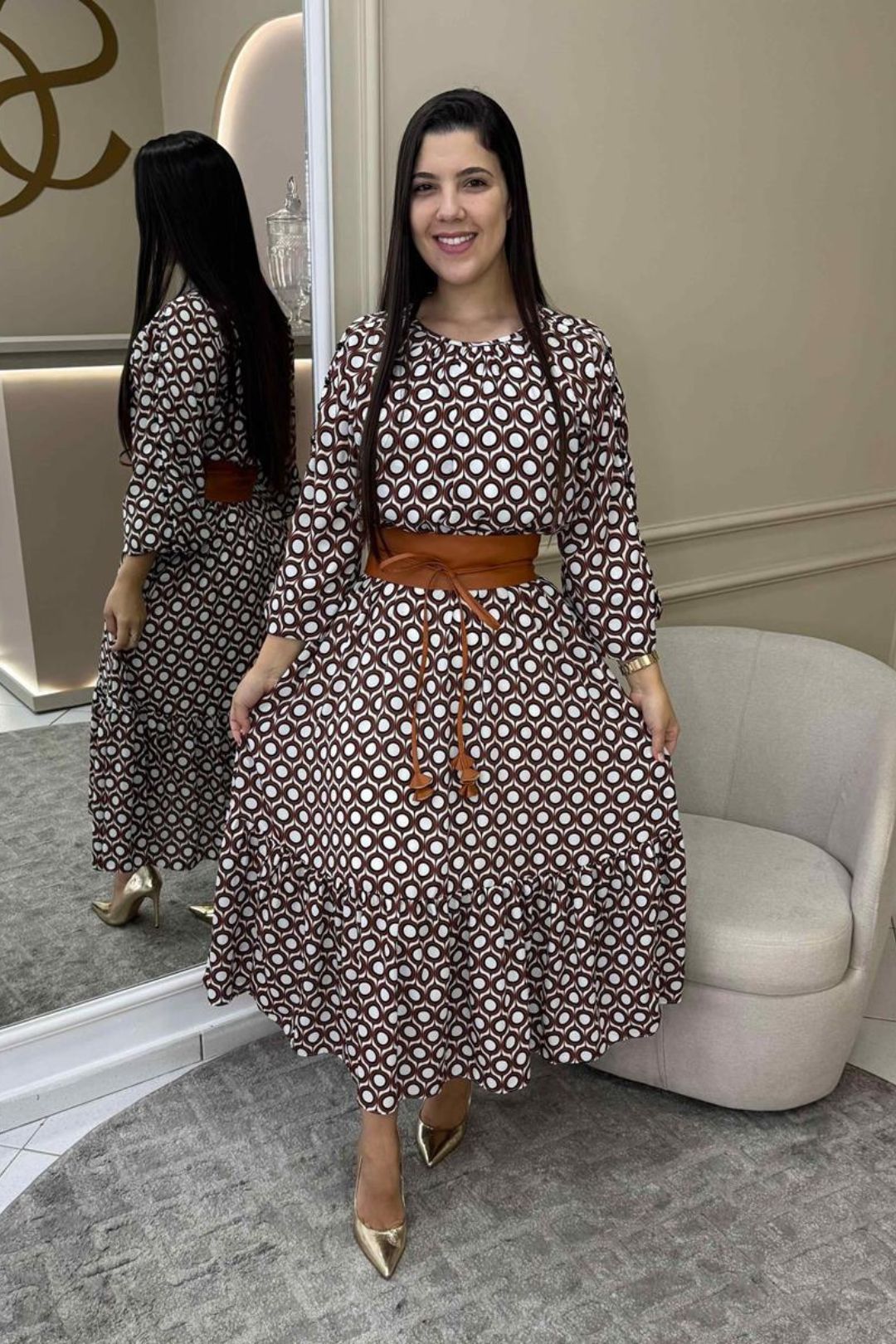 1506 | Vestido Mira - Estampado