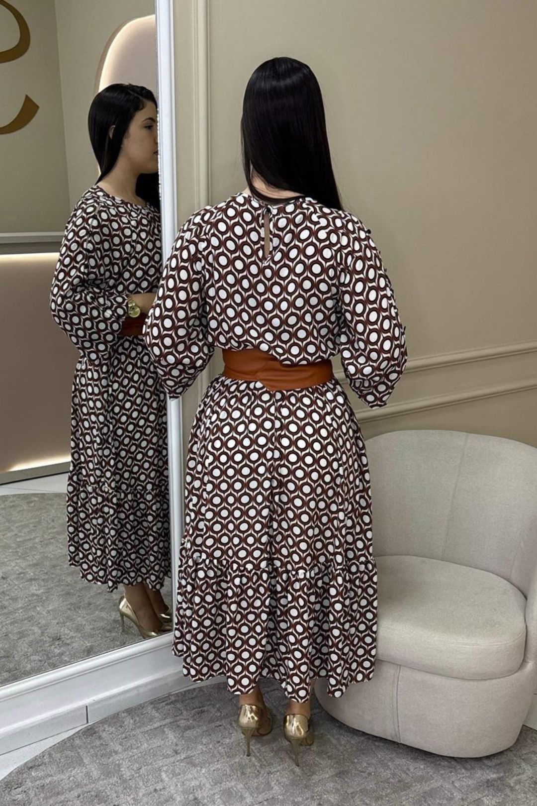 1506 | Vestido Mira - Estampado