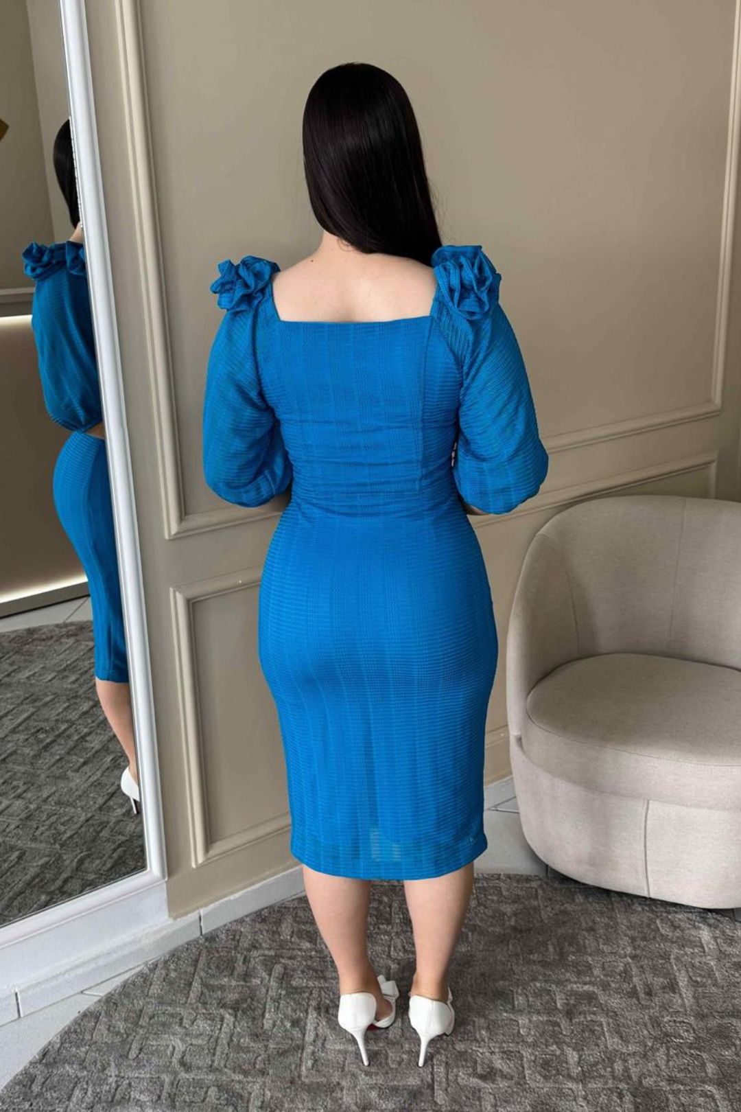 2450 | Vestido Micheli - Azul