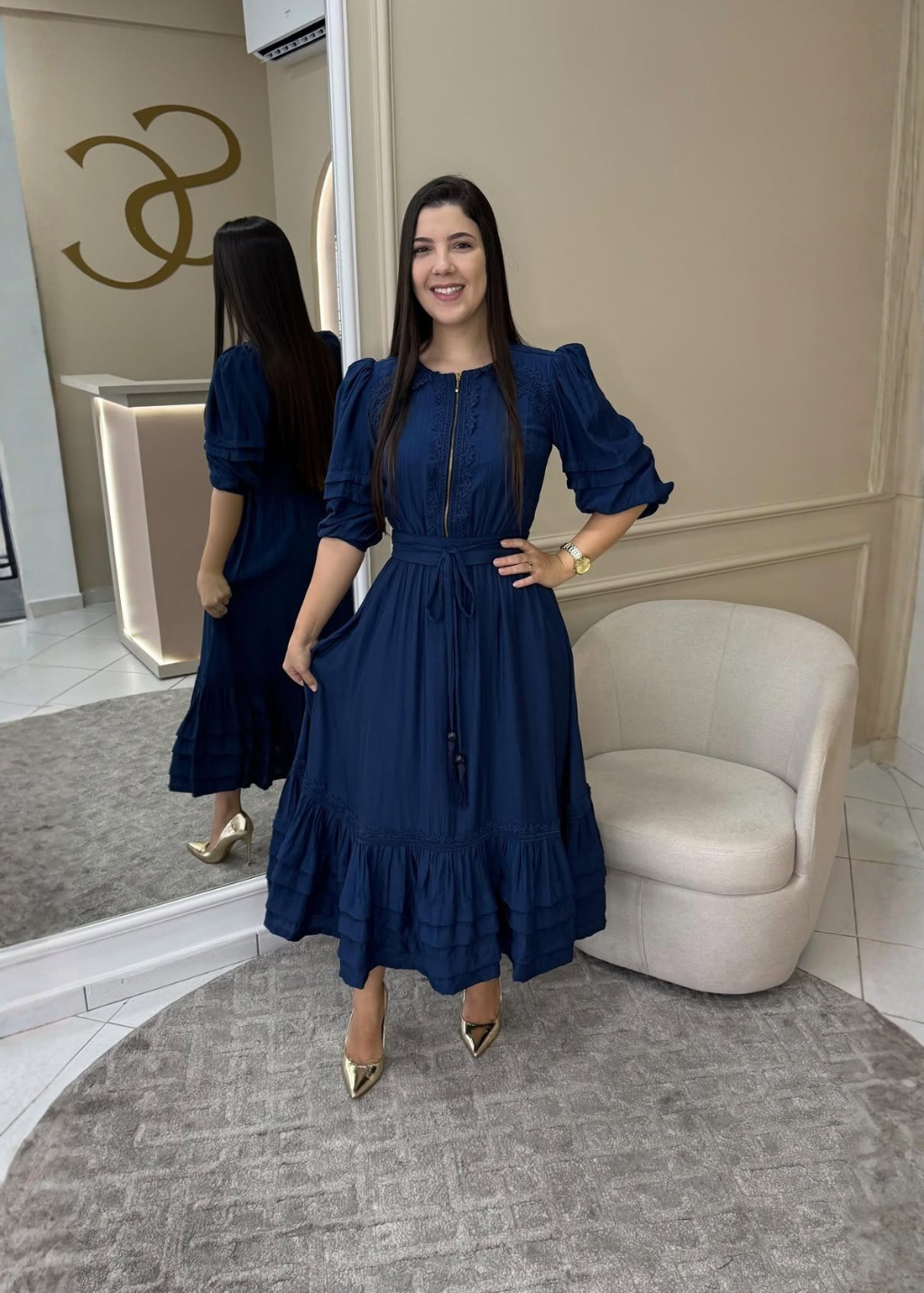 1532 | Vestido Longo Vilma