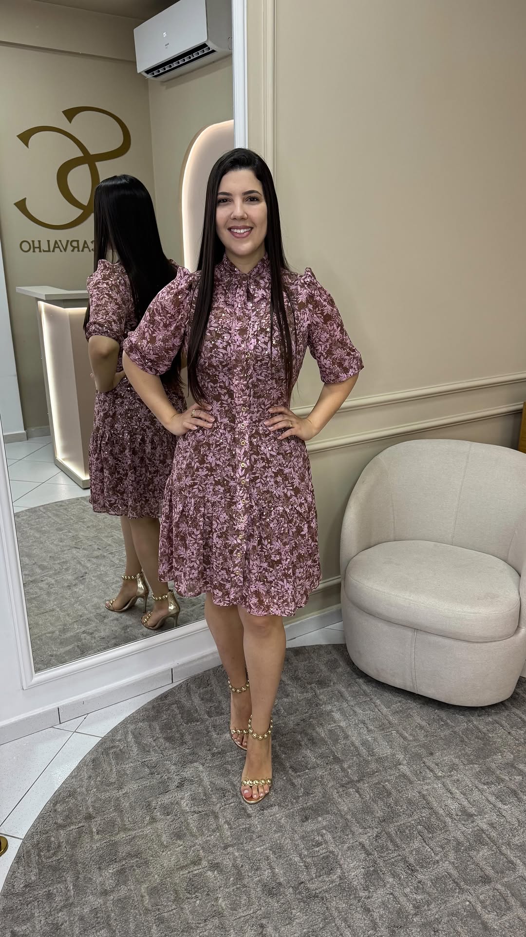 1674 | Vestido Curto Amélia