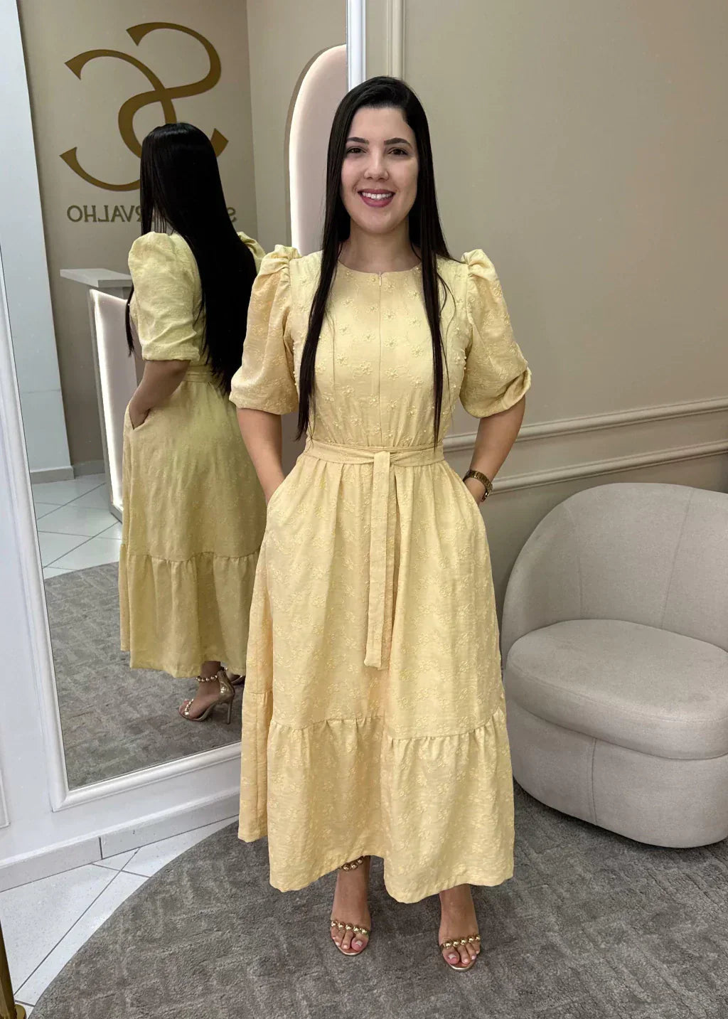 1316 | Vestido Longo Minéia