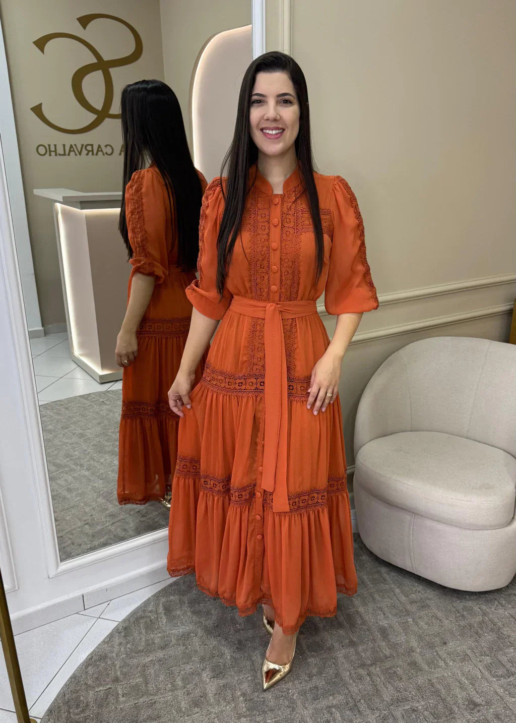 1502 | Vestido Longo Amélia