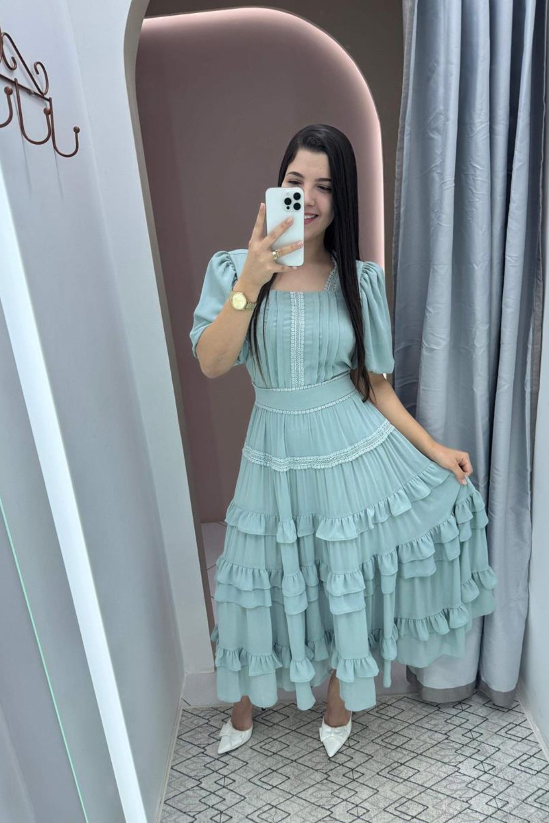 3254 | Vestido Haga - Azul