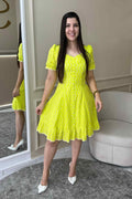 1763 | Vestido Leidy - Amarelo