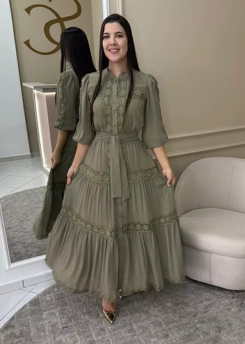 1554 | Vestido Longo Olívia