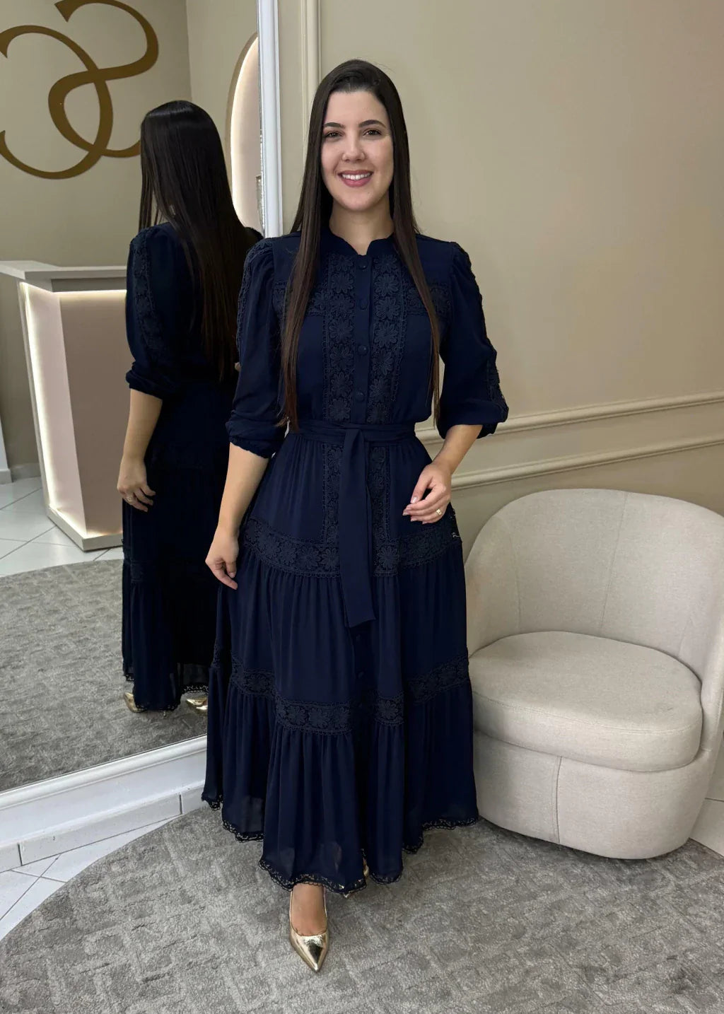 1592 | Vestido Longo Valentina