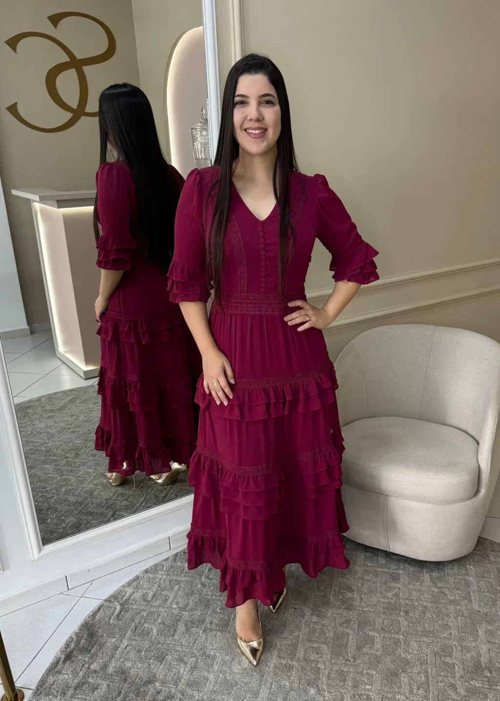 1337 | Vestido Longo Goreti