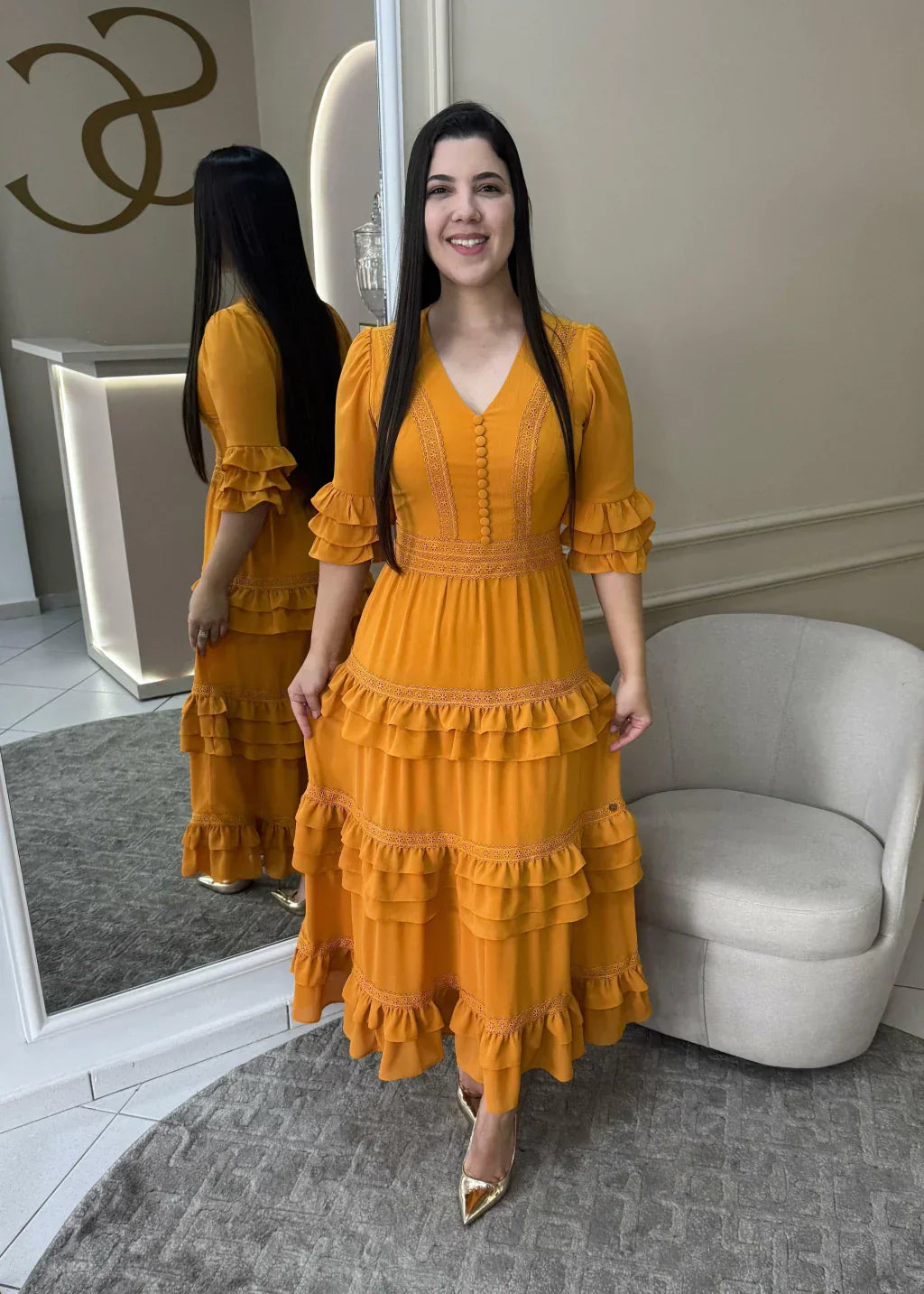 1333 | Vestido Longo Goreti