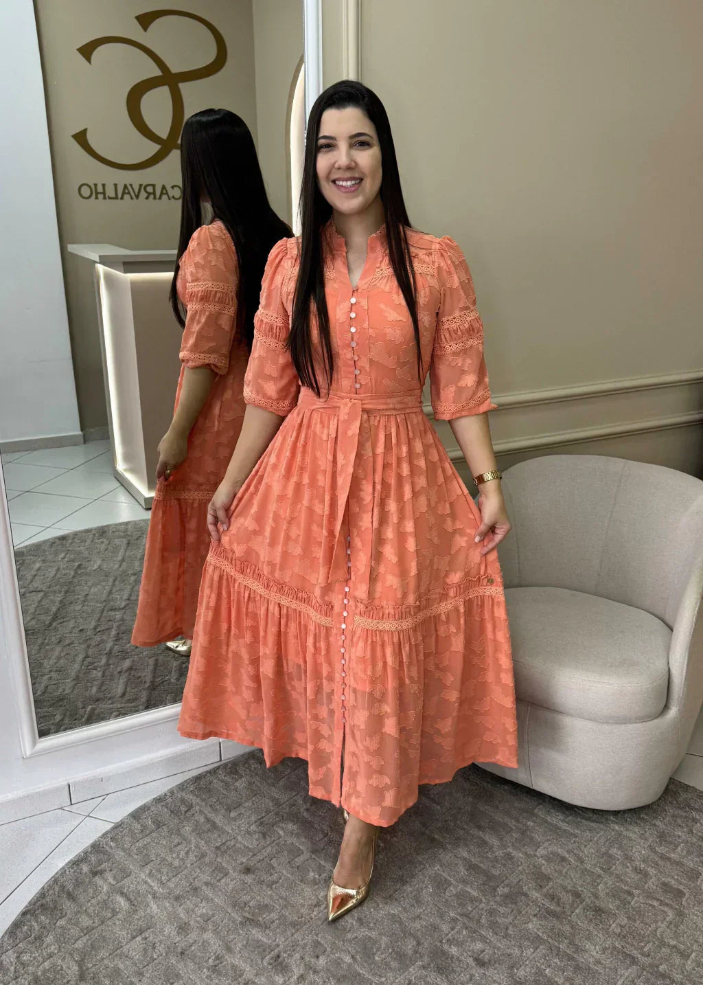 1377 | Vestido Longo Daiane