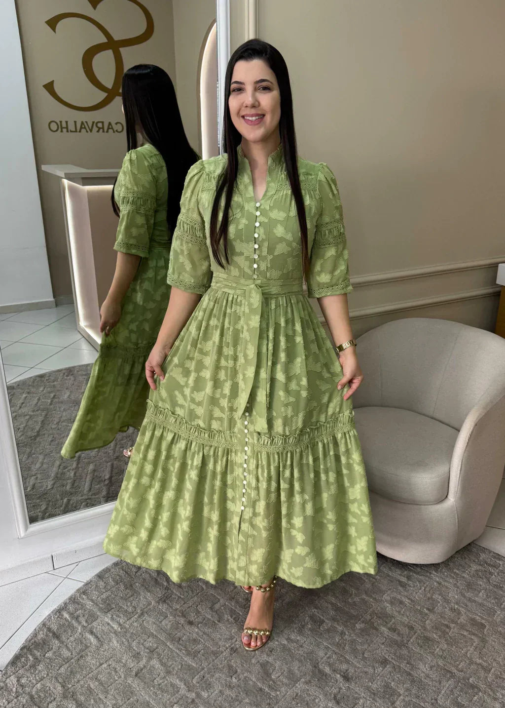 1286 | Vestido Longo Daiane