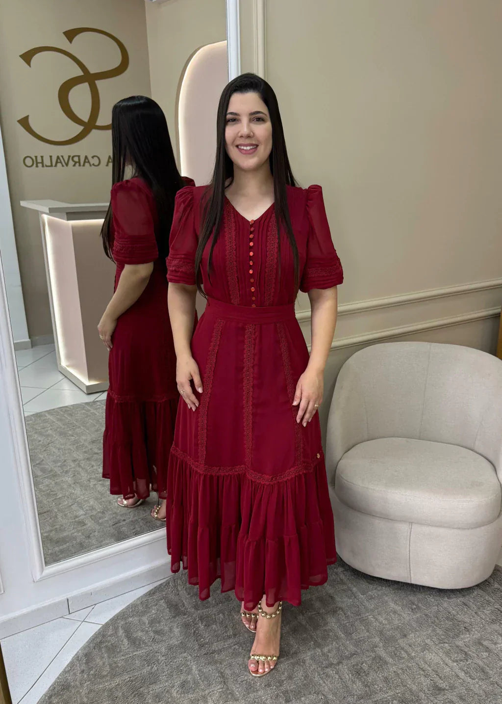 1584 | Vestido Longo Clara