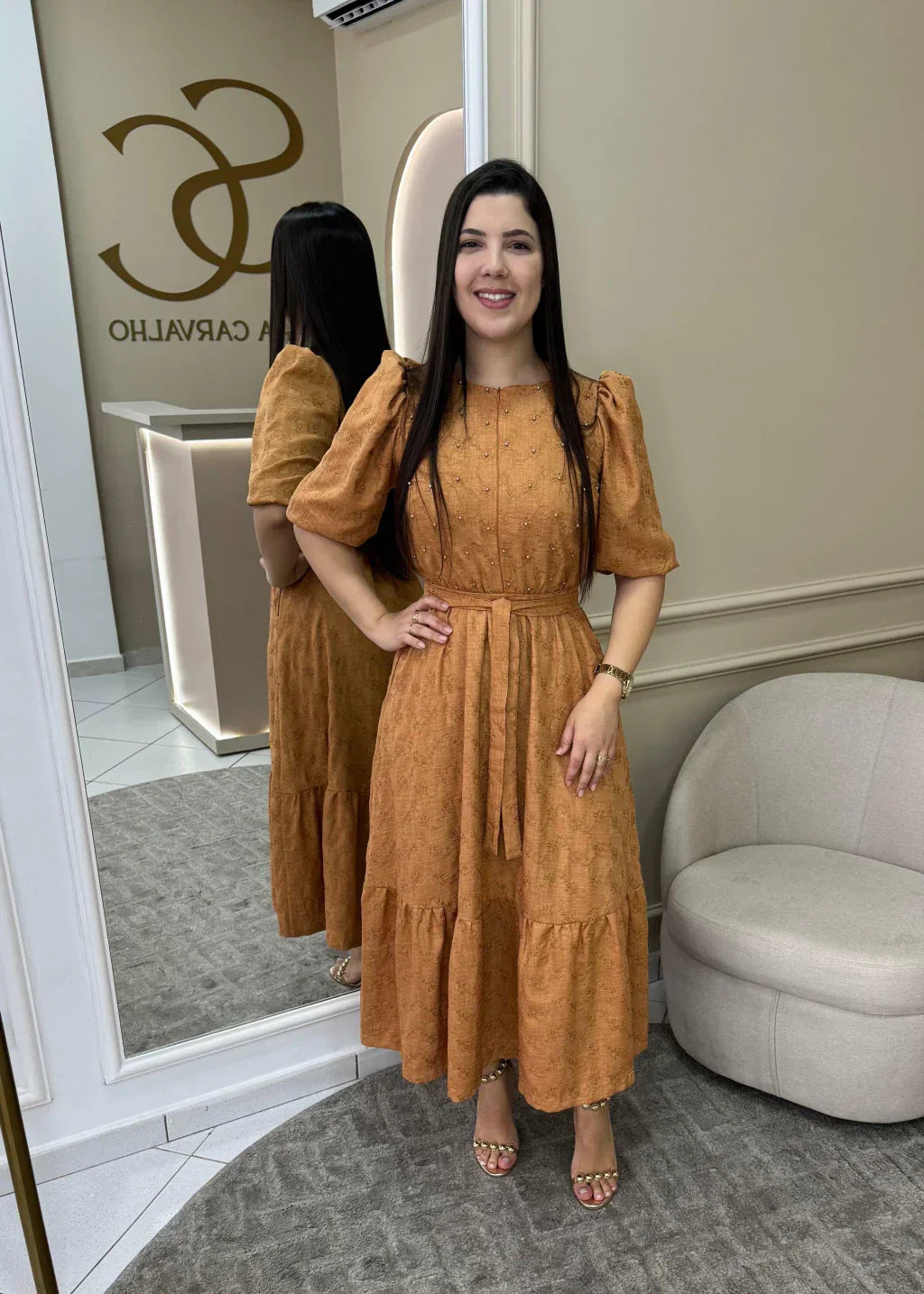 1378 | Vestido Longo Minéia